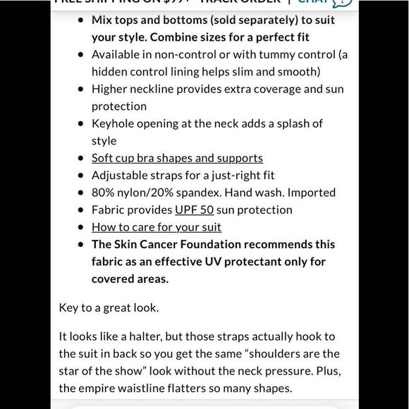 Land’s End Plus Standard soft cup high neck keyhole tankini Black Various - Picture 4 of 4